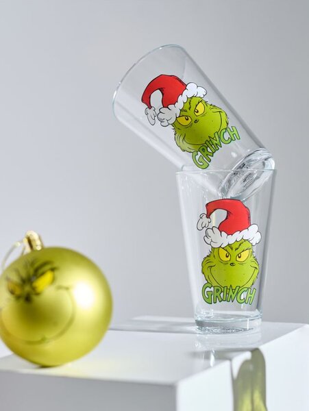 Sinsay - Szklanki 2 pack Grinch - wielobarwny