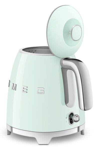Jasnozielony czajnik elektryczny ze stali nierdzewnej 800 ml Retro Style – SMEG