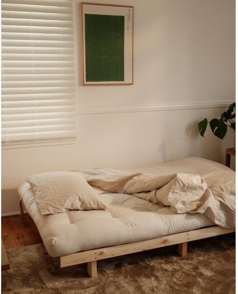 Sofa rozkładana Karup Design Lean Raw Linen