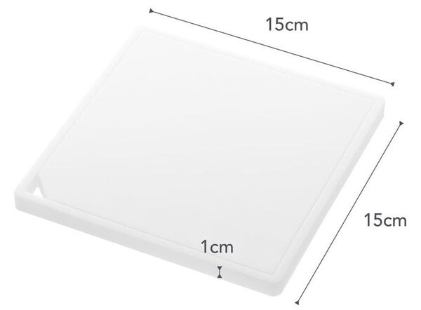 Biała podkładka pod gorące naczynia YAMAZAKI Tower Square