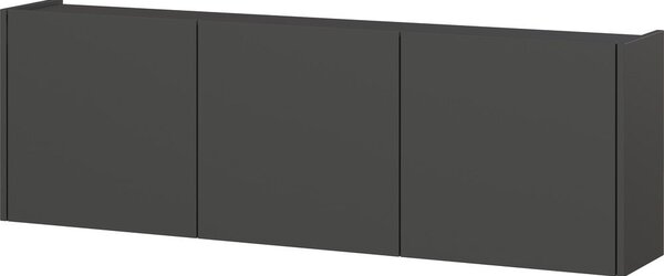 Antracytowa szafka pod TV 138x45 cm Piana – Germania