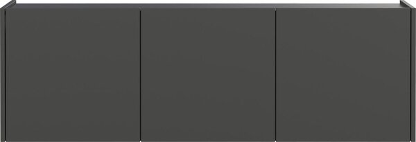 Antracytowa szafka pod TV 138x45 cm Piana – Germania