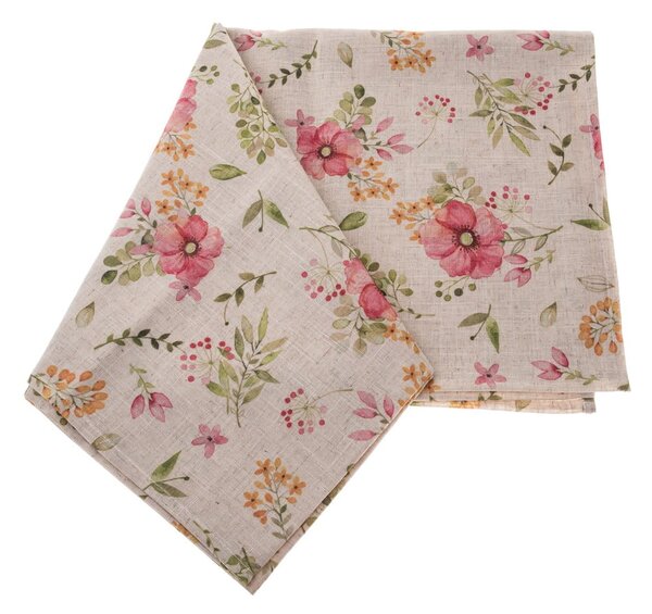 Obrus zmywalny z mieszanki lnu 140x140 cm – Dakls