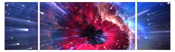 Obraz - Energia Wszechświata (170x50 cm)