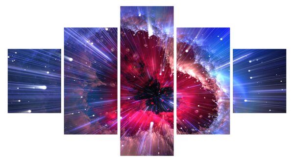 Obraz - Energia Wszechświata (125x70 cm)