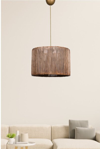 Beżowa lampa wisząca ø 30 cm Pierro – Opviq lights