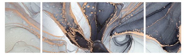Obraz - Szary marmur (170x50 cm)