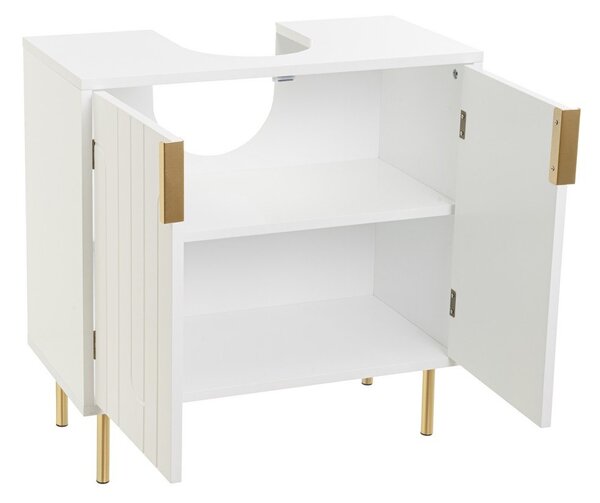 Biała szafka pod umywalkę 60x60 cm – Casa Selección