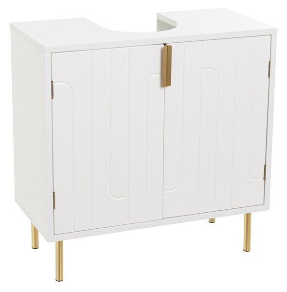 Biała szafka pod umywalkę 60x60 cm – Casa Selección