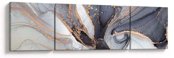 Obraz - Szary marmur (170x50 cm)