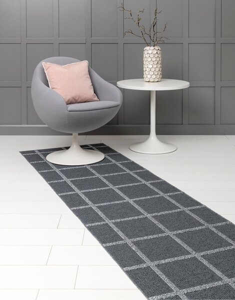 Antracytowy dywan odpowiedni na zewnątrz 70x100 cm Ada Granit – Pappelina