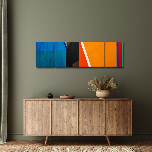 Obraz - Geometria (170x50 cm)