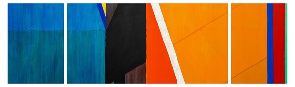 Obraz - Geometria (170x50 cm)