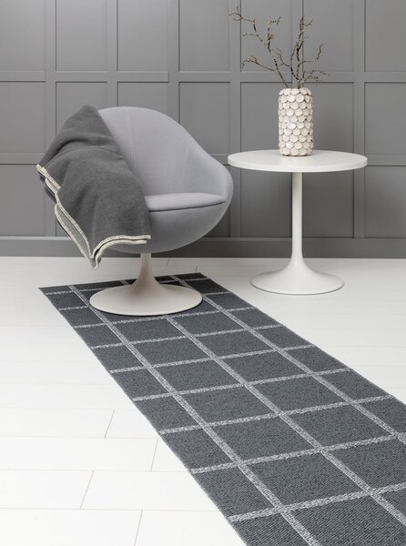 Antracytowy dywan odpowiedni na zewnątrz 70x100 cm Ada Granit – Pappelina