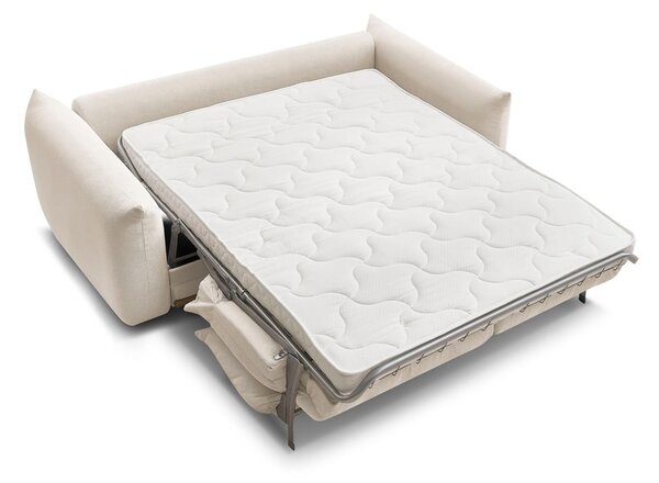 Kremowa rozkładana sofa 234 cm Ernest – Bobochic Paris