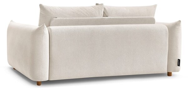 Kremowa rozkładana sofa 214 cm Ernest – Bobochic Paris