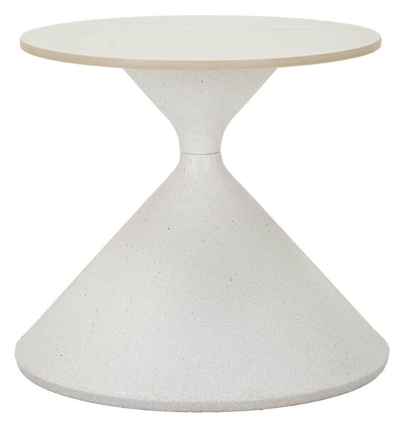 Okrągły stolik z ceramicznym blatem ø 45 cm Fush – Mauro Ferretti