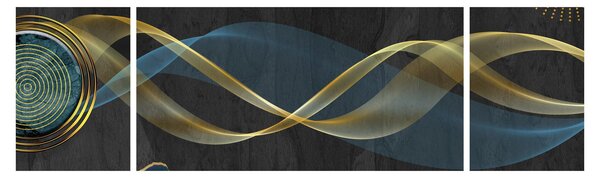 Obraz - Abstrakcja (170x50 cm)