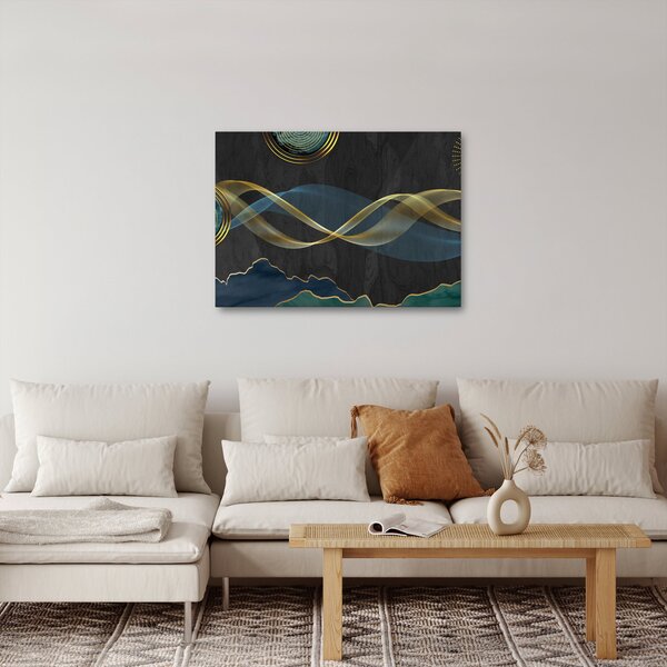 Obraz - Abstrakcja (70x50 cm)