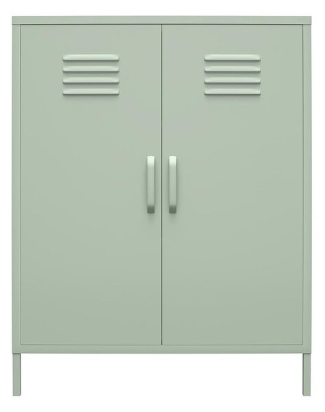 Zielona metalowa szafka 40x102x80 cm Mission District – Støraa