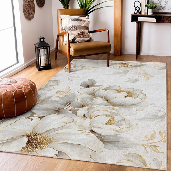 Kremowy dywan odpowiedni do prania 160x230 cm Soft and Gentle – Mila Home