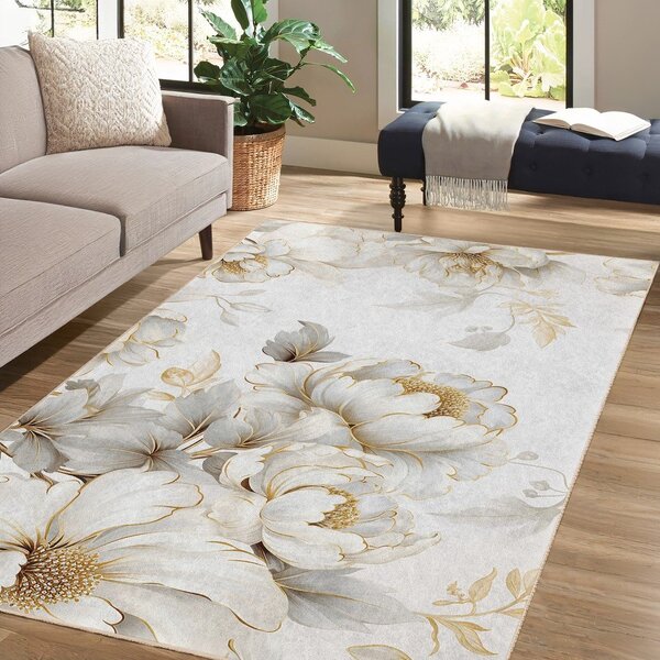 Kremowy dywan odpowiedni do prania 160x230 cm Soft and Gentle – Mila Home