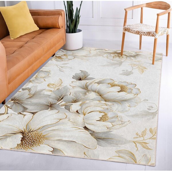 Kremowy dywan odpowiedni do prania 160x230 cm Soft and Gentle – Mila Home