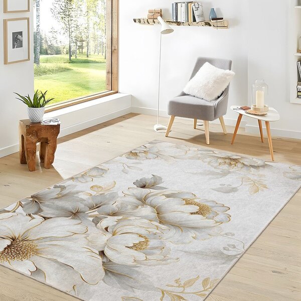 Kremowy dywan odpowiedni do prania 160x230 cm Soft and Gentle – Mila Home