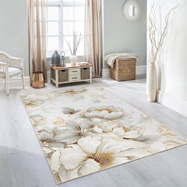 Kremowy dywan odpowiedni do prania 160x230 cm Soft and Gentle – Mila Home