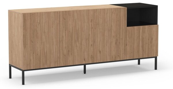 Komoda w naturalnym kolorze 180x80 cm Cailin – Marckeric