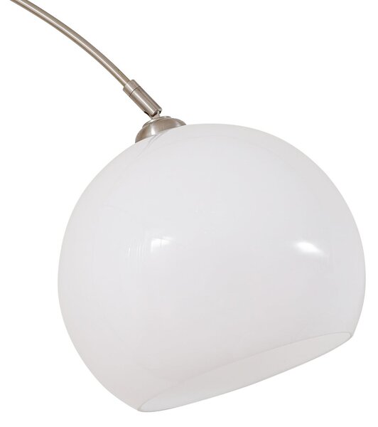 Lampa Podłogowa Lindby, Alverton, biały, salon, metal, nowoczesny
