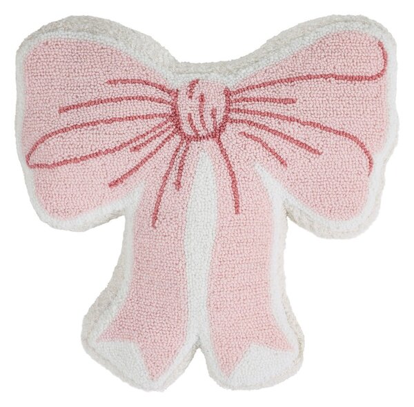 Poduszka dekoracyjna z materiału bouclé 43x45 cm Bow – Catherine Lansfield