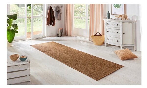 Brązowy dywan odpowiedni na zewnątrz 80x150 cm Nature – Hanse Home
