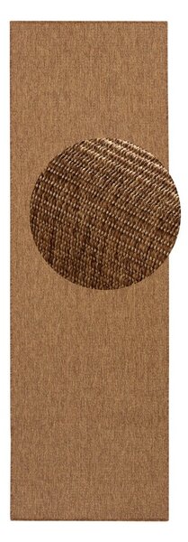Brązowy dywan odpowiedni na zewnątrz 80x150 cm Nature – Hanse Home