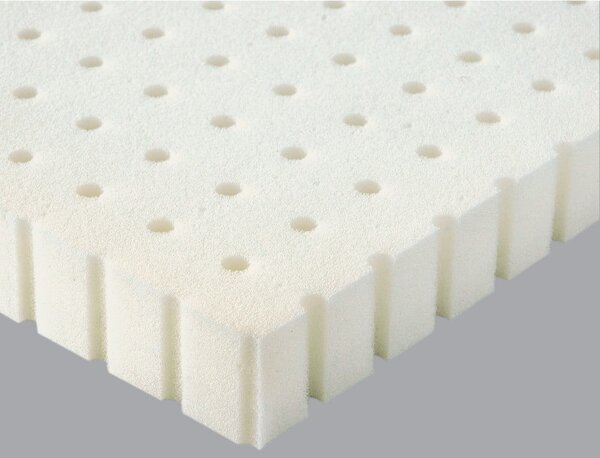 Twardy sprężynowy materac dwustronny 120x200 cm Natura Hydrolatex – Materasso