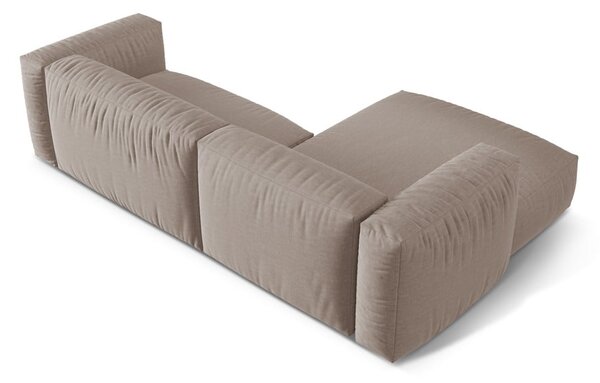 Beżowy narożnik modułowy (lewostronny) Martina – Micadoni Home