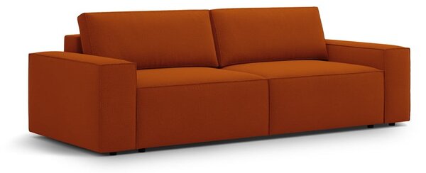 Ceglasta rozkładana sofa 247 cm Jodie – Micadoni Home
