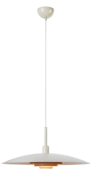 Beżowa lampa wisząca z metalowym kloszem ø 57 cm Piny – Markslöjd