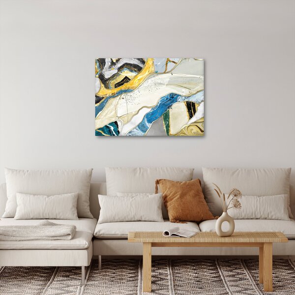Obraz - Kolorowy marmur (70x50 cm)