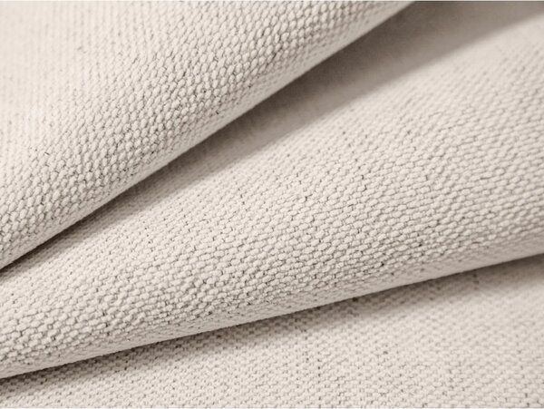 Kremowe tapicerowane łóżko dwuosobowe ze schowkiem i stelażem 160x200 cm Lupine – Micadoni