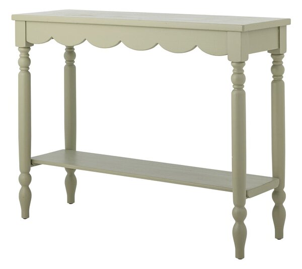 Jasnozielona konsola z litego drewna sosnowego 36x106 cm Salla – Bloomingville