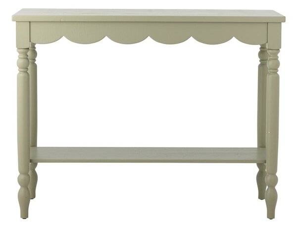 Jasnozielona konsola z litego drewna sosnowego 36x106 cm Salla – Bloomingville