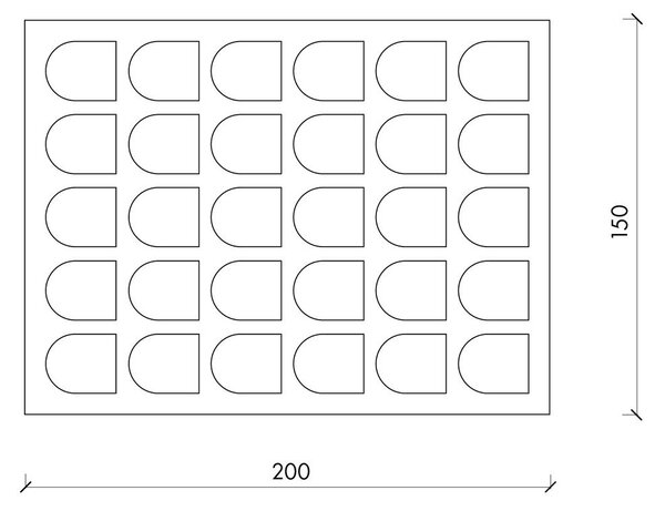 Zielono-niebieski koc 150x200 cm Gilli – noo.ma