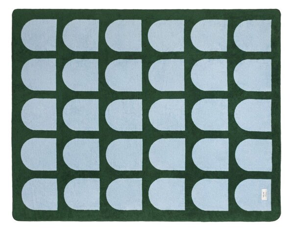 Zielono-niebieski koc 150x200 cm Gilli – noo.ma