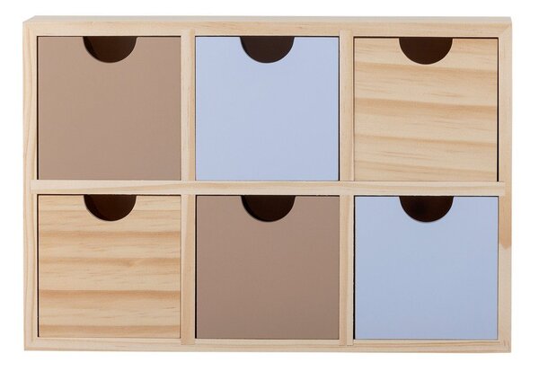 Drewniany dziecięcy pojemnik na zabawki w naturalnym kolorze 27x8x18 cm Calle – Bloomingville Mini