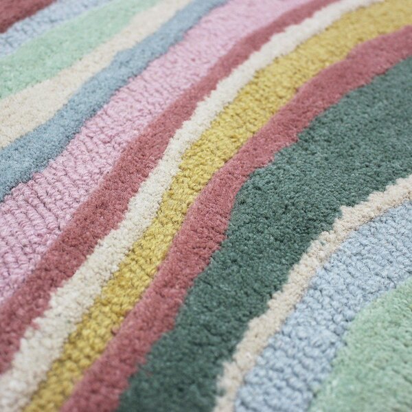 Wełniany chodnik tkany ręcznie 60x230 cm Abstract Flow – Flair Rugs