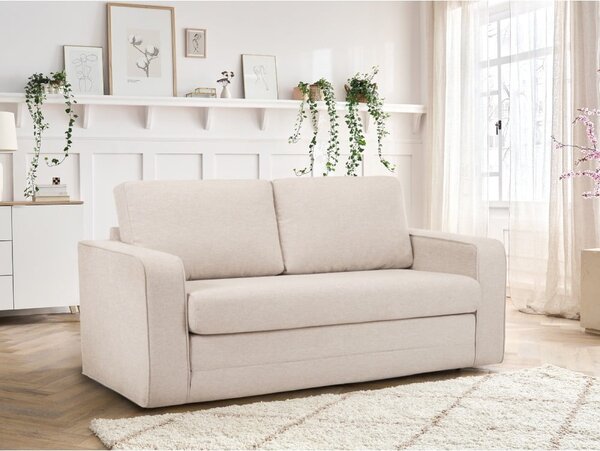 Beżowa rozkładana sofa 160 cm Come – Bobochic Paris