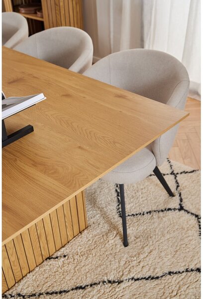 Stół z blatem w dekorze dębu 100x210 cm Colima – Actona