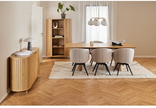 Stół z blatem w dekorze dębu 100x210 cm Colima – Actona