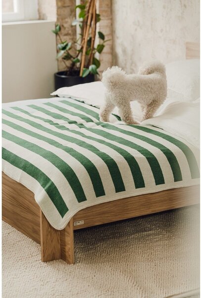 Zielony koc 160x200 cm Onu – noo.ma
